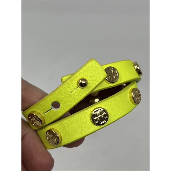 Tory Burch double wrapped bracelet yellow gold - Picture 4 of 4